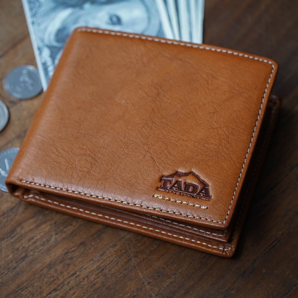 กระเป๋าสตางค์หนังแท้