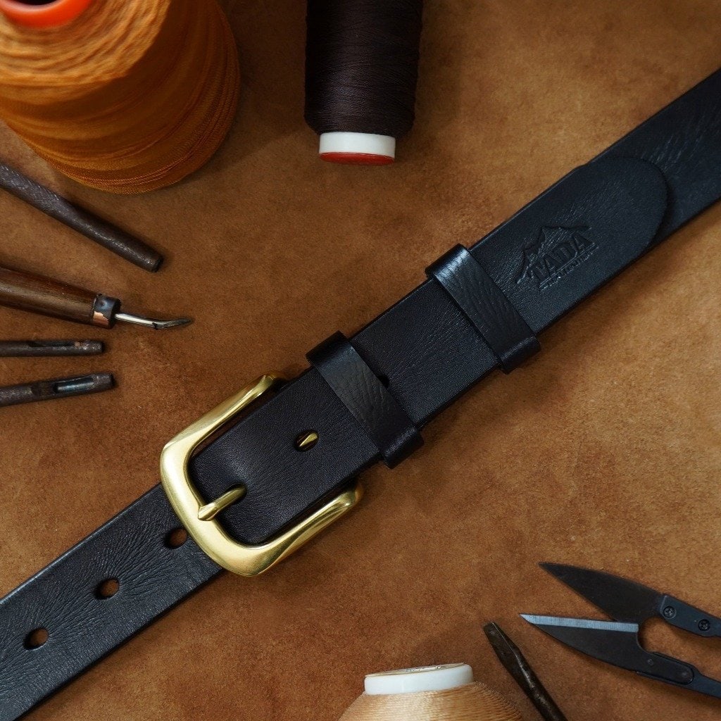 เข็มขัดหนังแท้