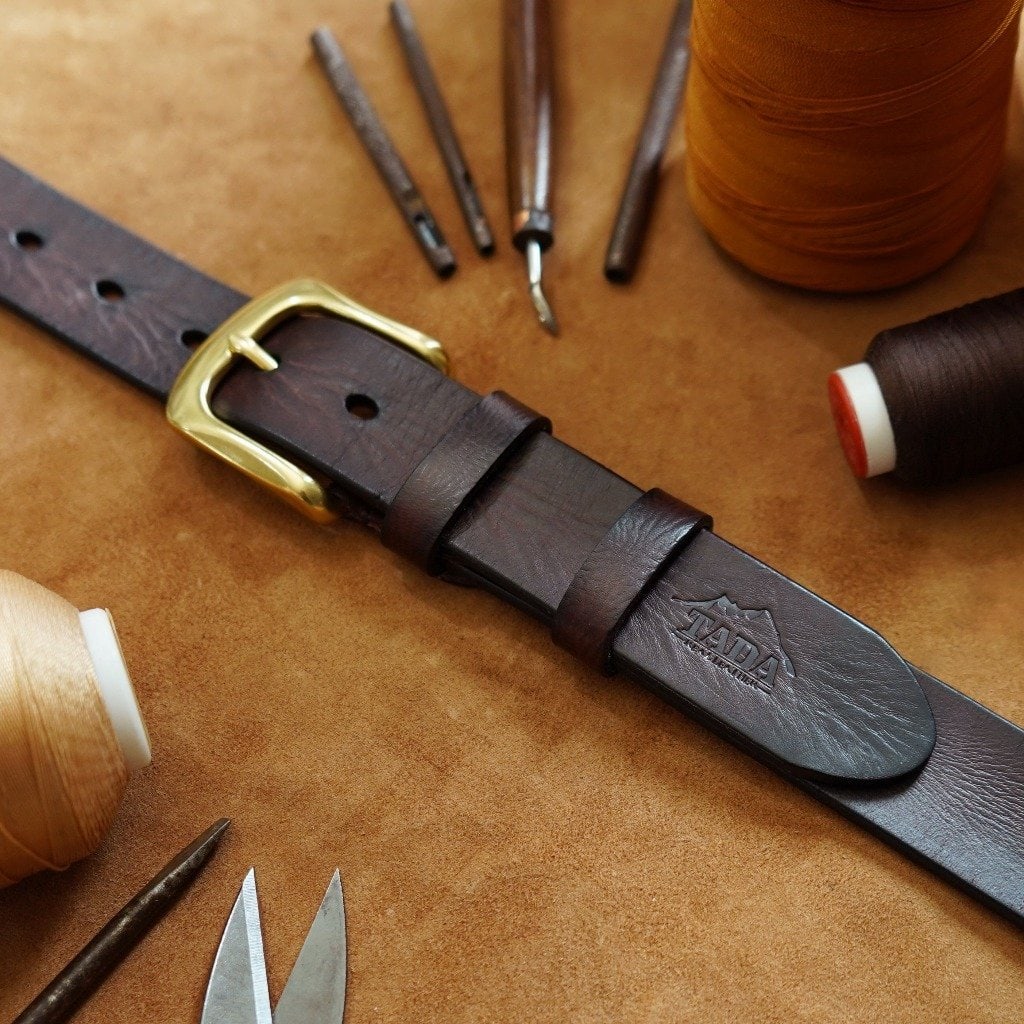 เข็มขัดหนังแท้