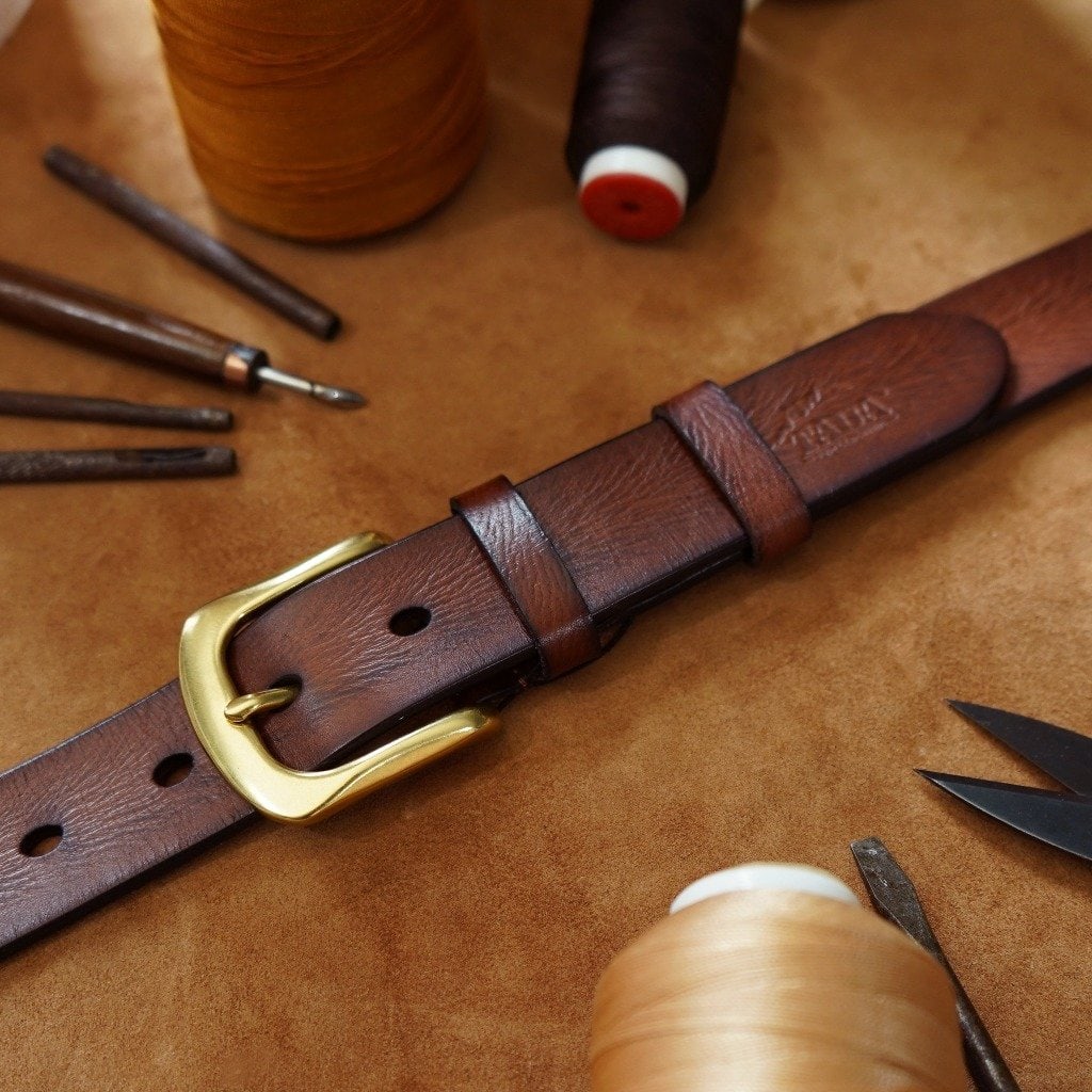 เข็มขัดหนังแท้