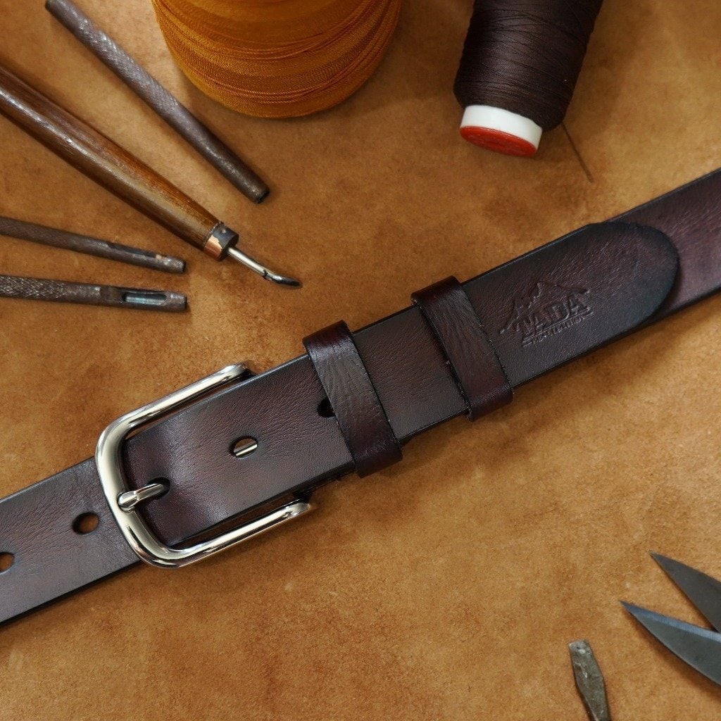 เข็มขัดหนังแท้