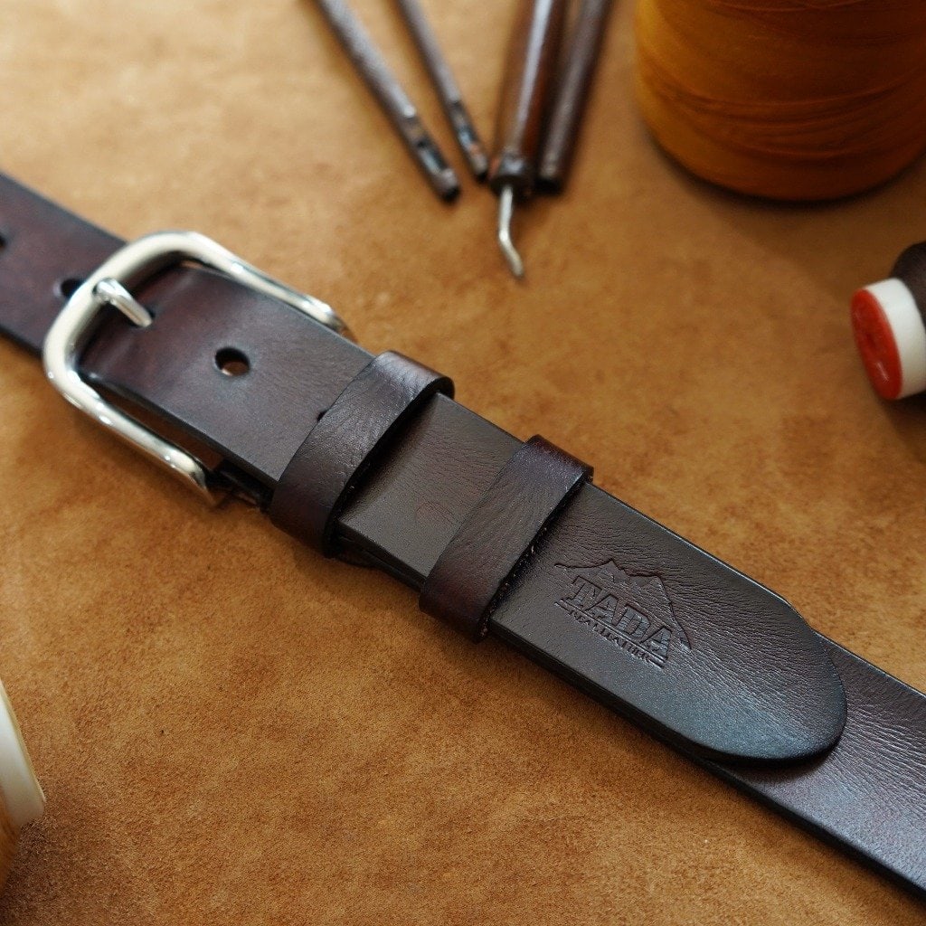 เข็มขัดหนังแท้