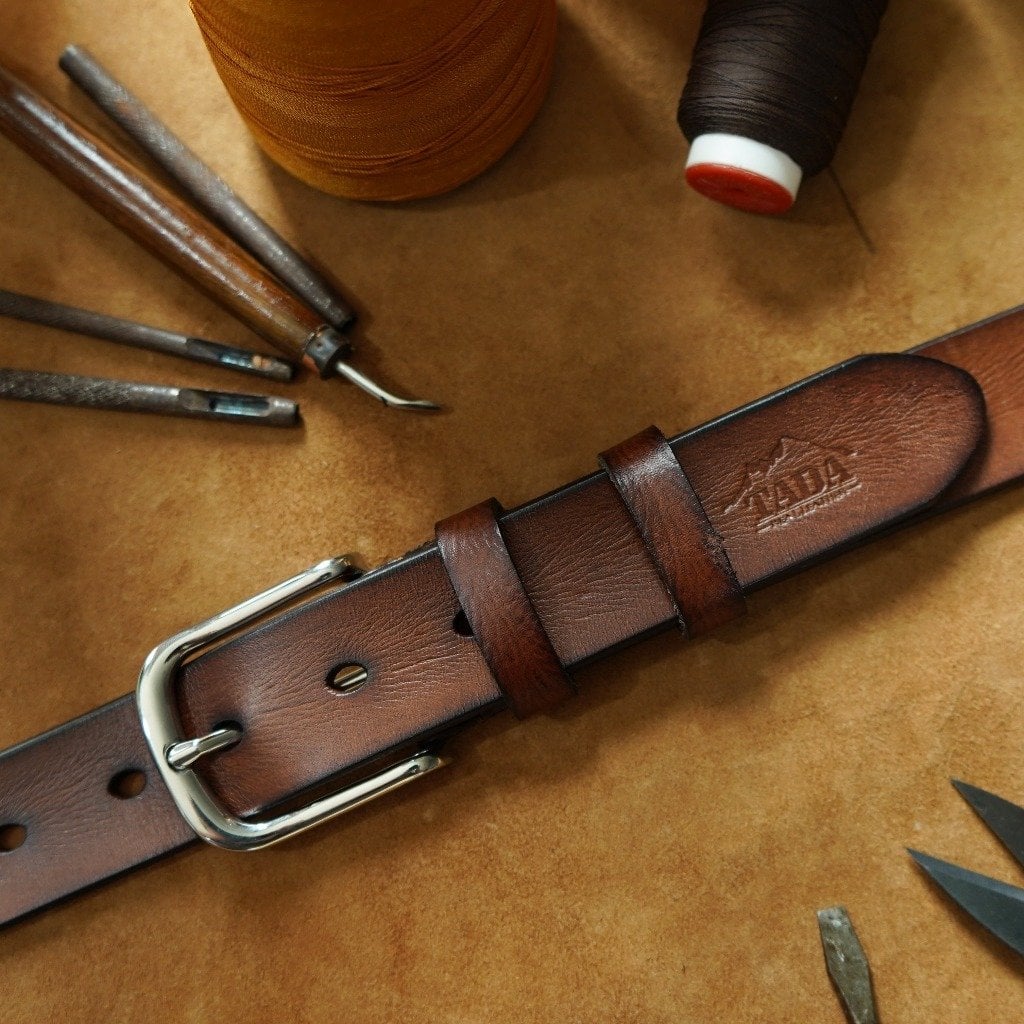 เข็มขัดหนังแท้