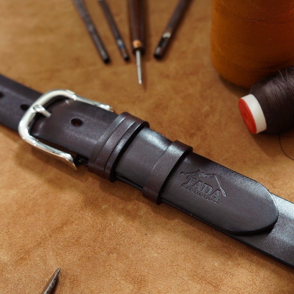 เข็มขัดหนังแท้