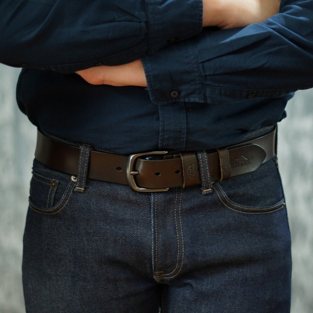 เข็มขัดหนังแท้