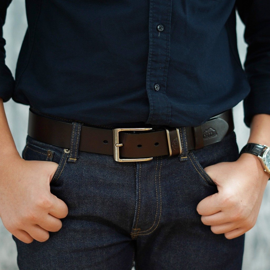 เข็มขัดหนังแท้