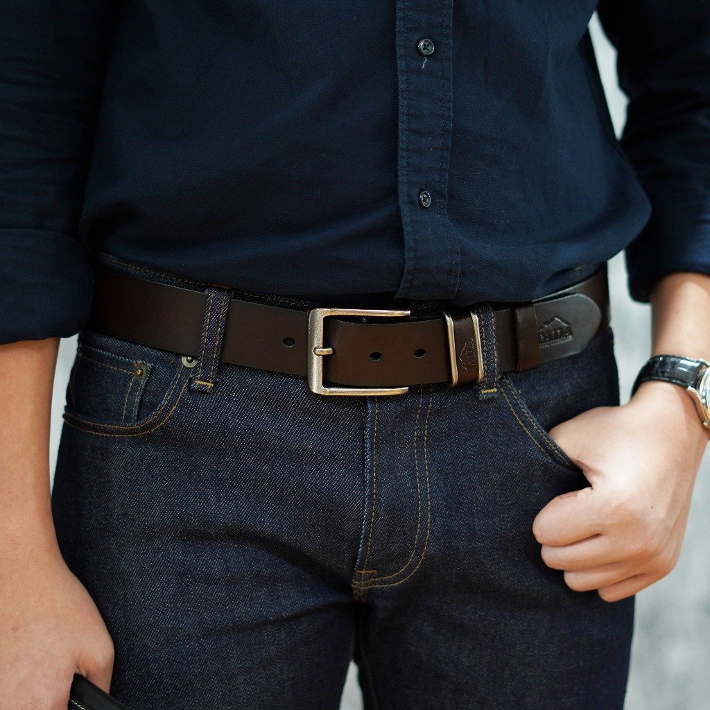 เข็มขัดหนังแท้