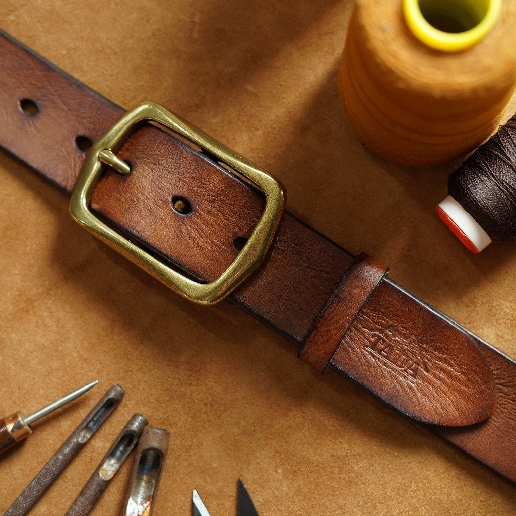 เข็มขัดหนังแท้