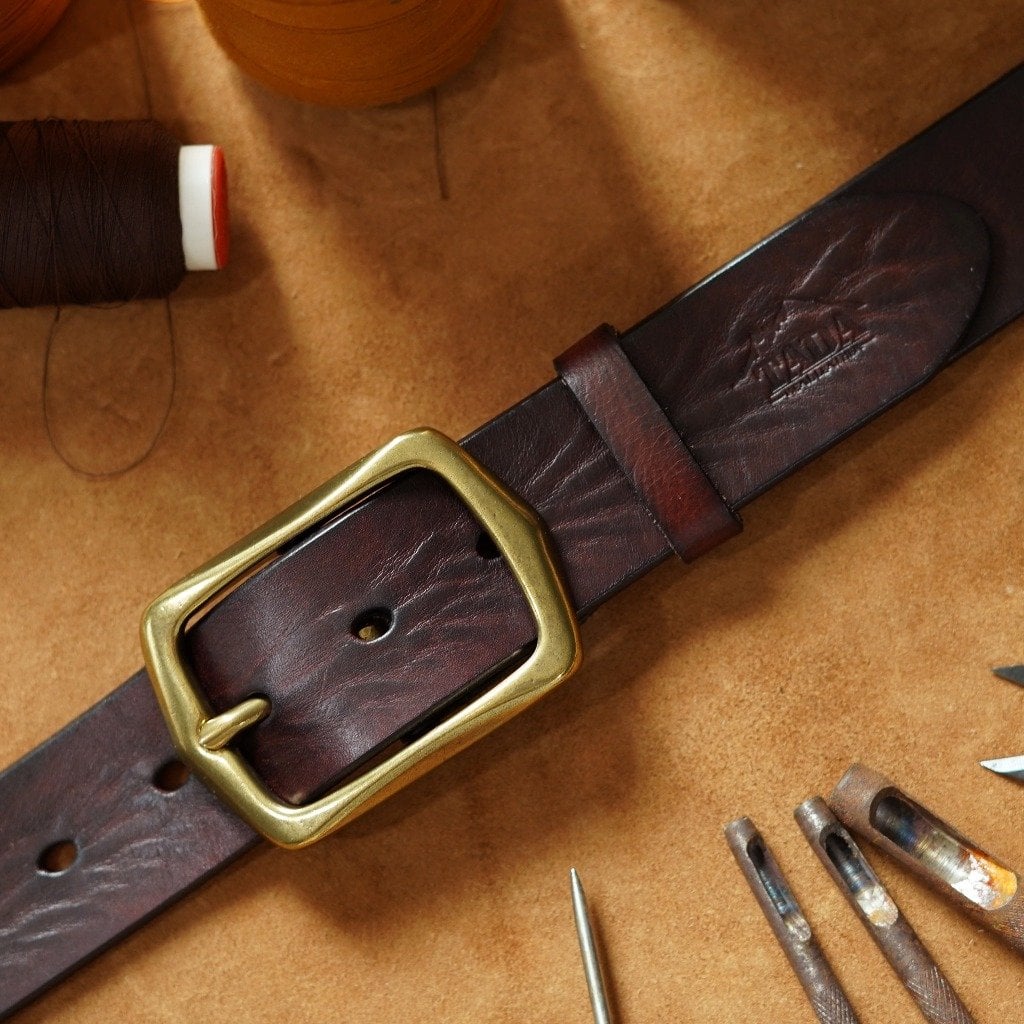 เข็มขัดหนังแท้