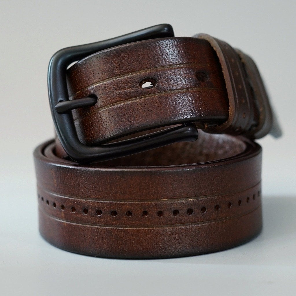 เข็มขัดหนังแท้