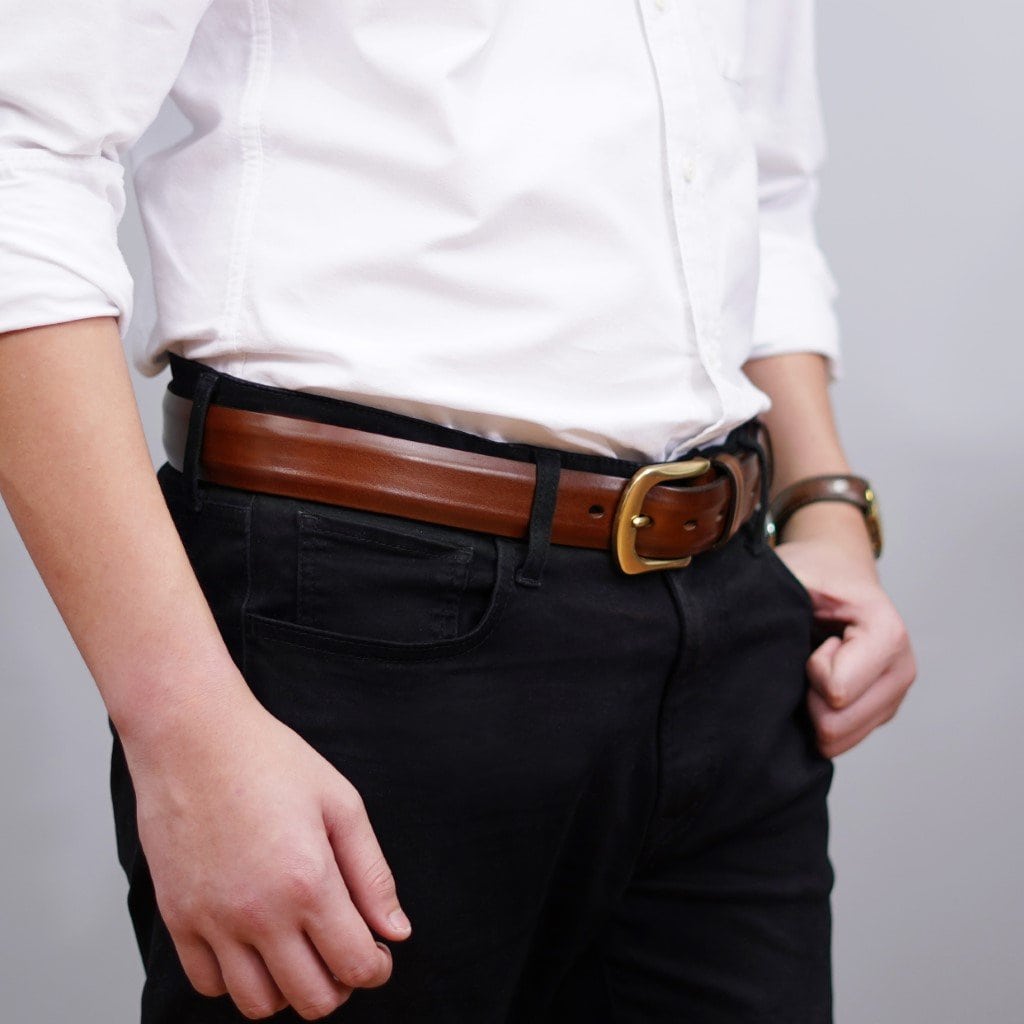 เข็มขัดหนังแท้