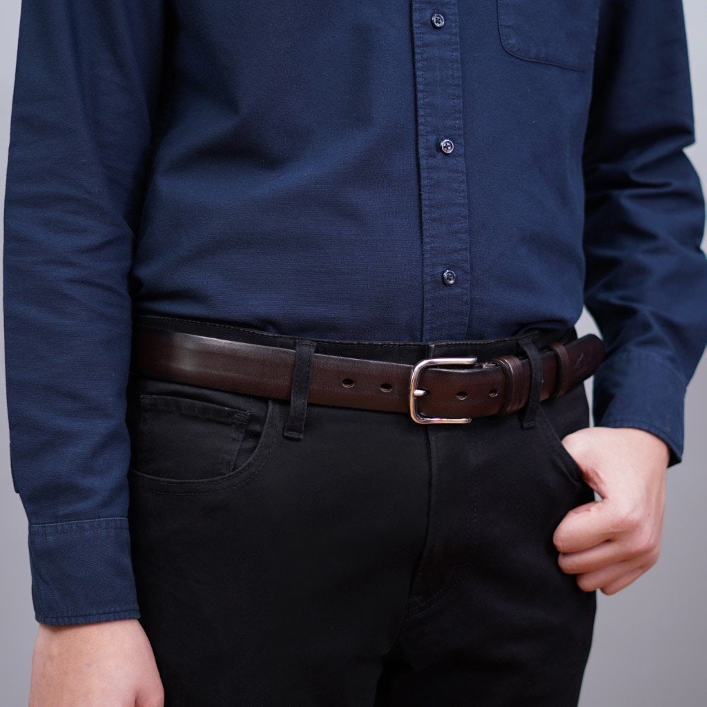 เข็มขัดหนังแท้