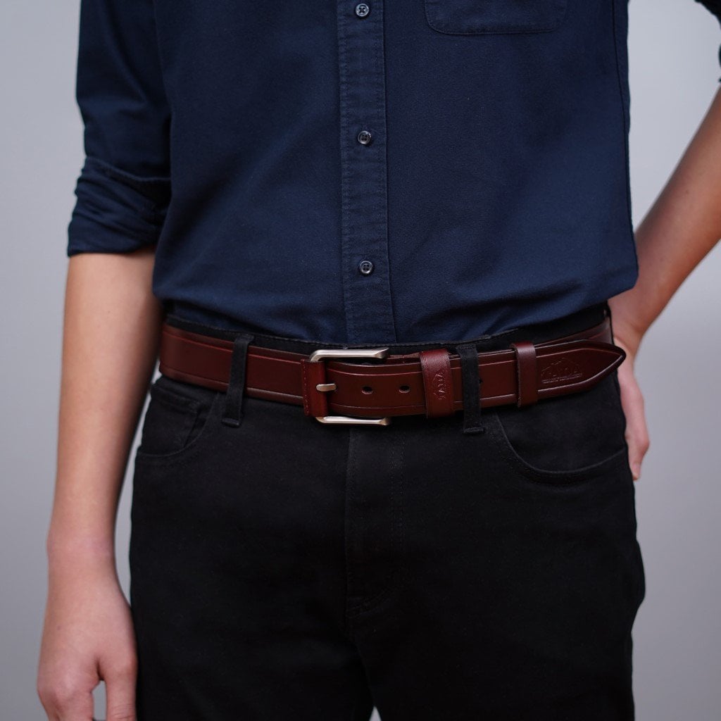 เข็มขัดหนังแท้