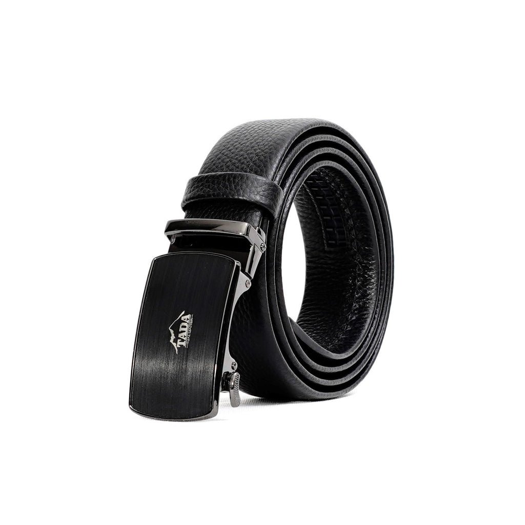 เข็มขัดหนังแท้ รุ่น BE-ACL-774-2 แบบหัว auto lock