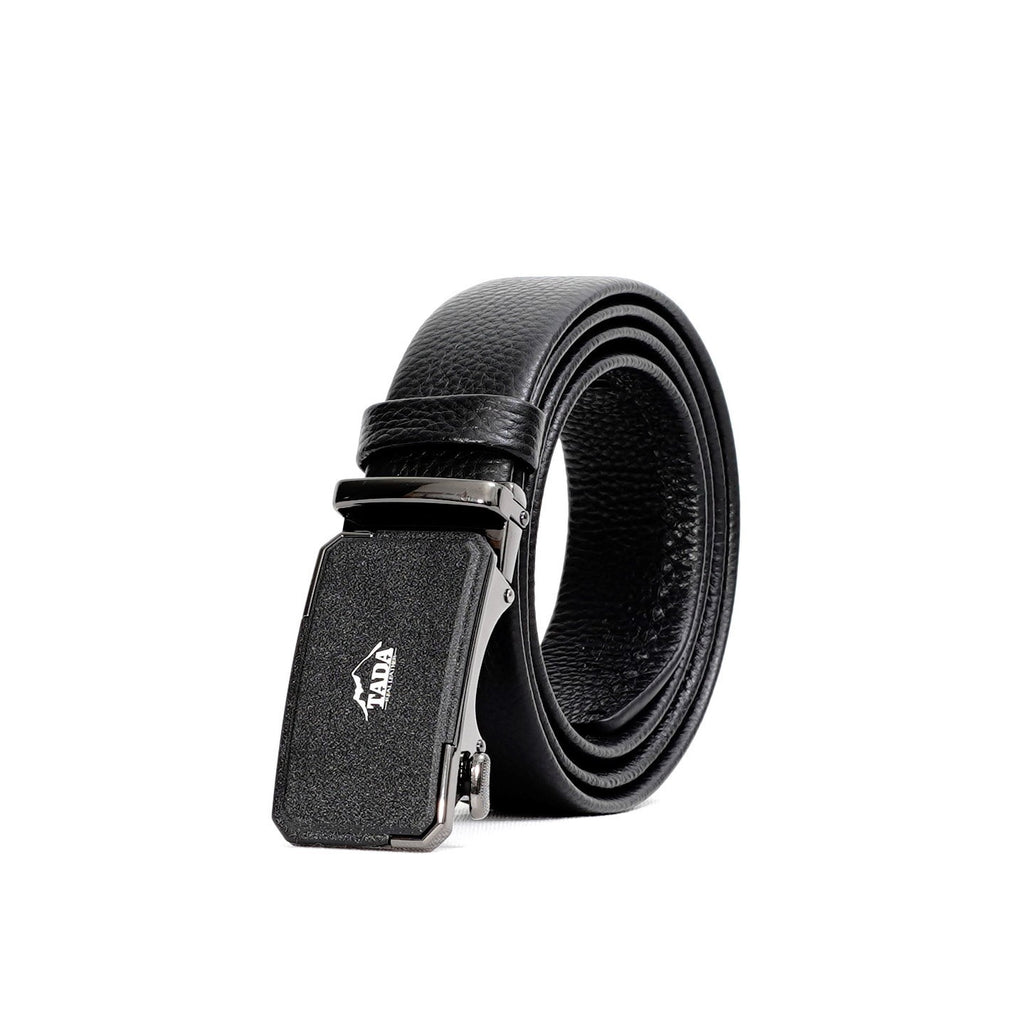 เข็มขัดหนังแท้ รุ่น BE-ACL-774-1 แบบหัว auto lock