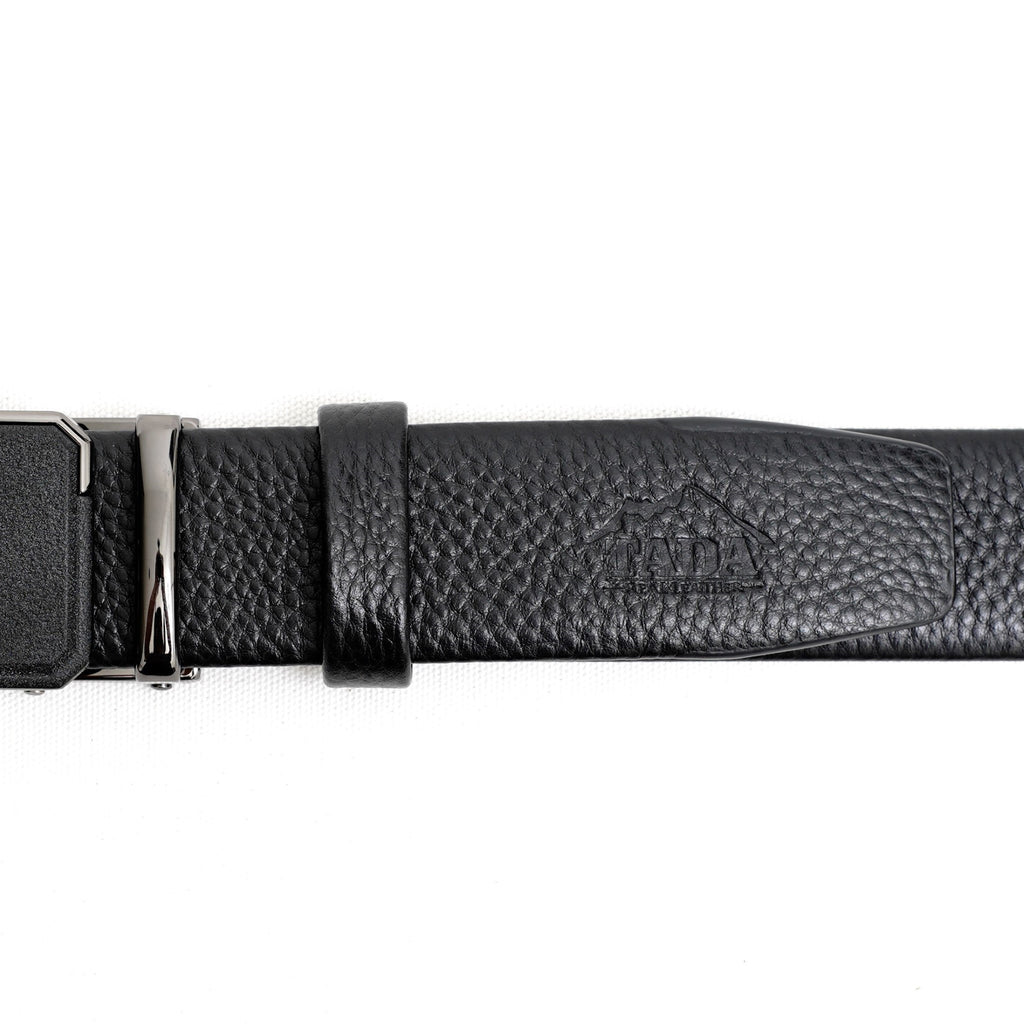 เข็มขัดหนังแท้ รุ่น BE-ACL-774-1 แบบหัว auto lock