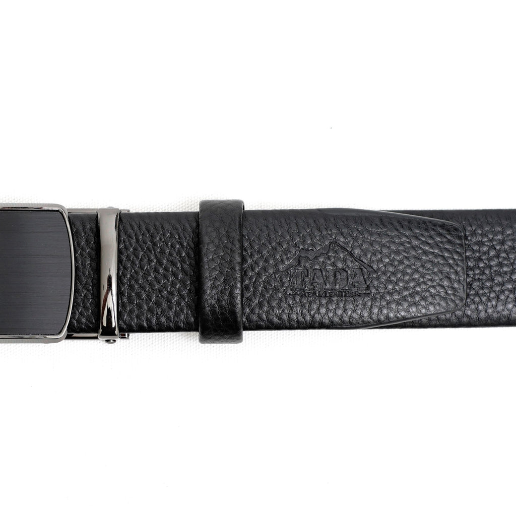 เข็มขัดหนังแท้ รุ่น BE-ACL-774-2 แบบหัว auto lock