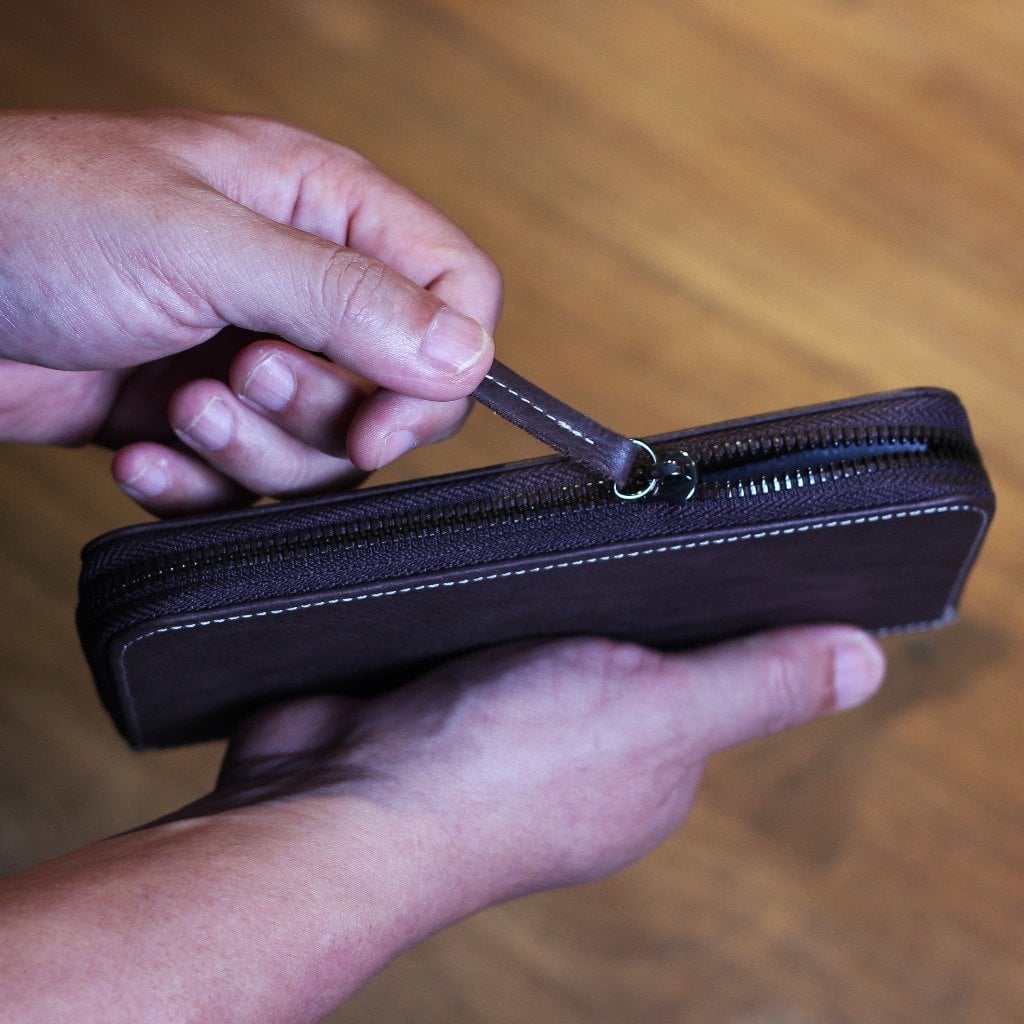 กระเป๋าสตางค์หนังแท้