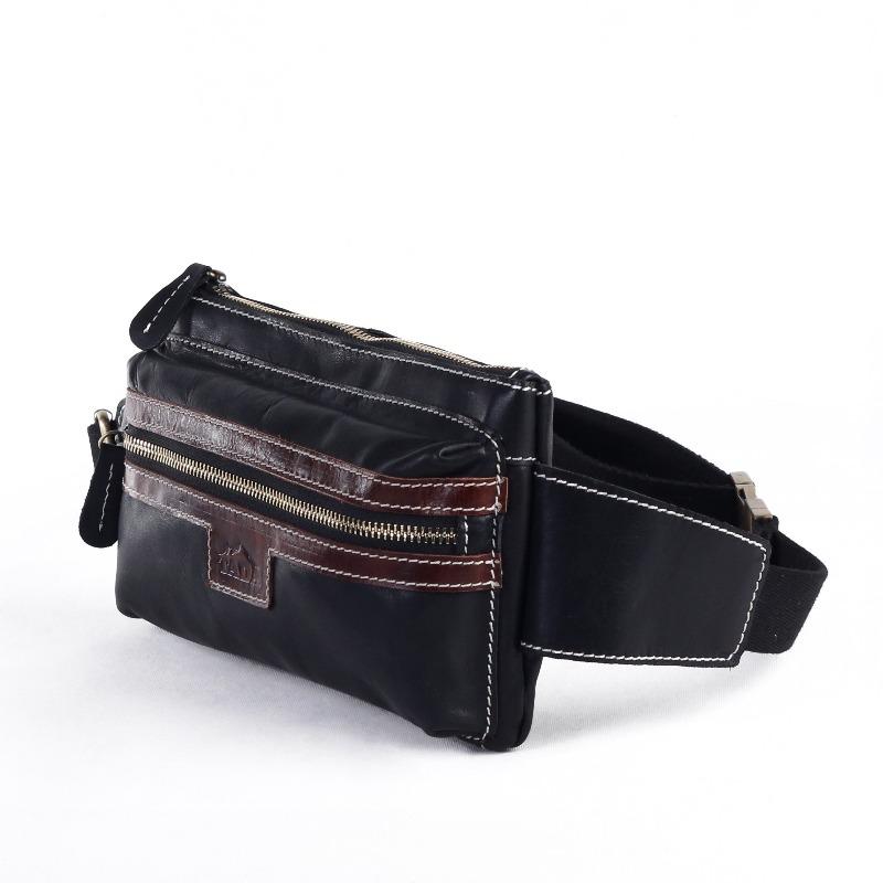 กระเป๋าหนังคาดเอวผู้ชาย