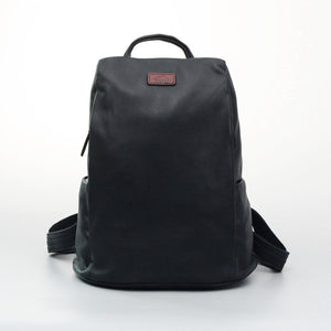 กระเป๋าเป้หนังแท้ ผู้หญิง รุ่น Rosa (B-BK-241) สีดำ