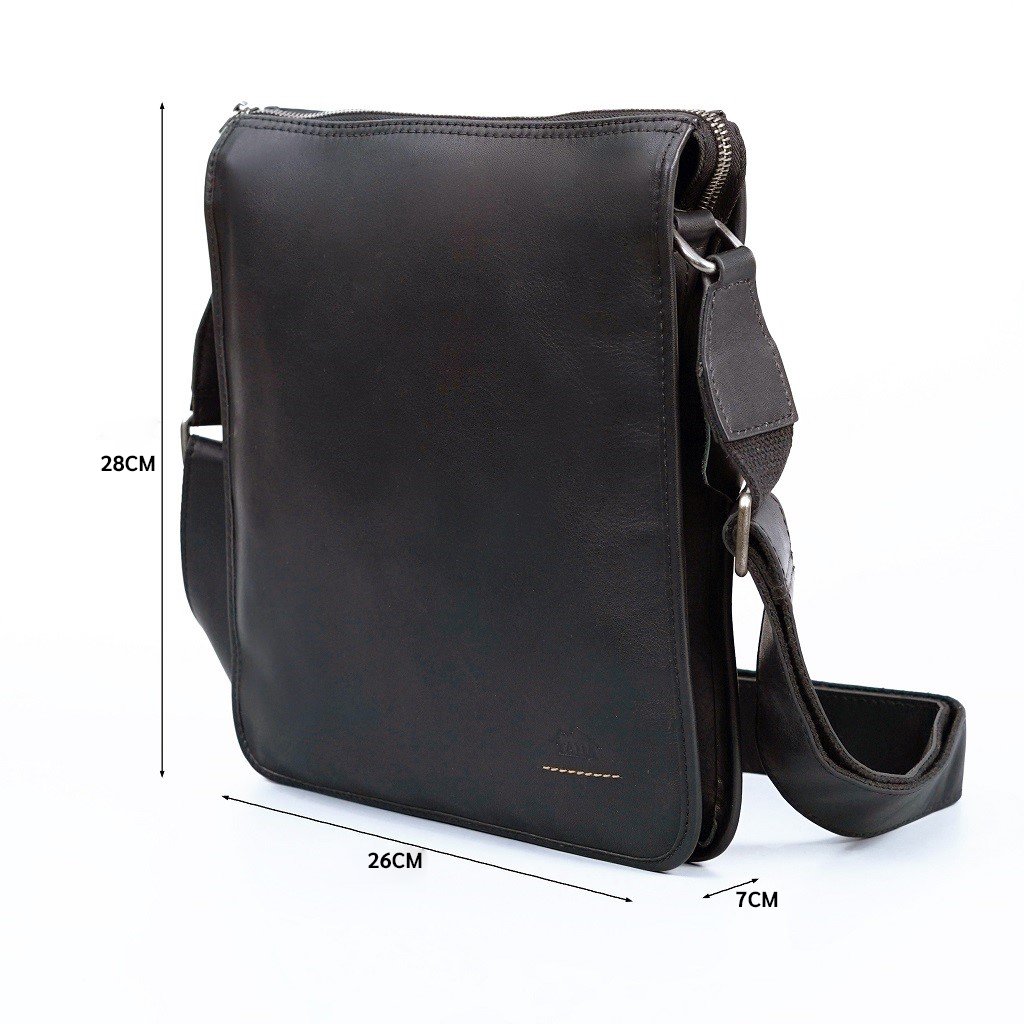 กระเป๋าหนังสะพายข้างผู้ชาย