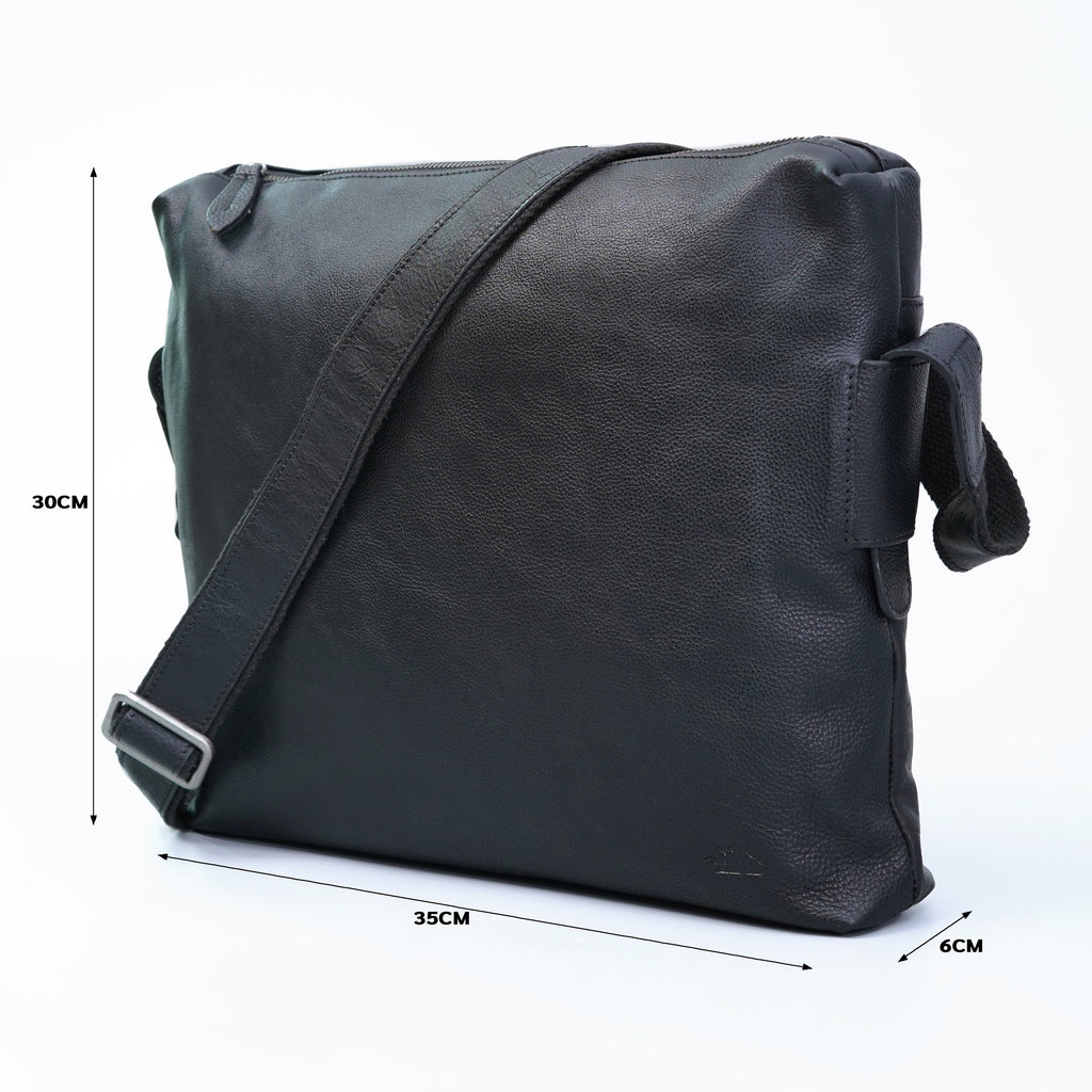 กระเป๋าหนังสะพายข้างผู้ชาย