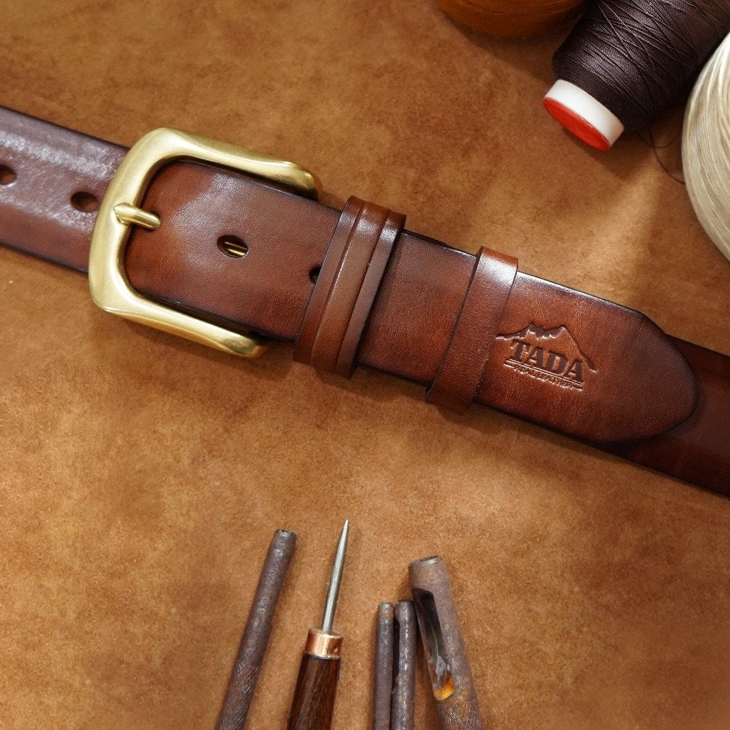 เข็มขัดหนังแท้