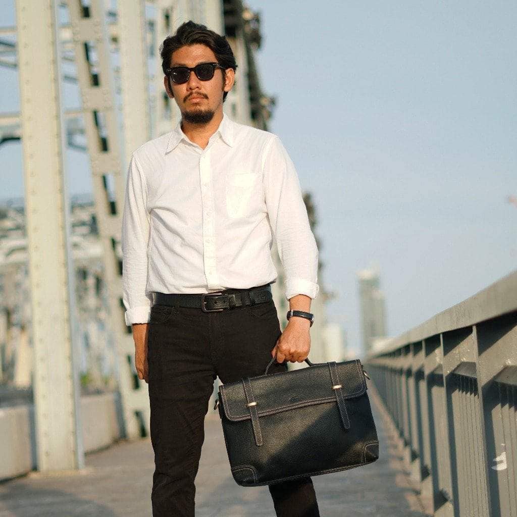 กระเป๋าเอกสารหนัง